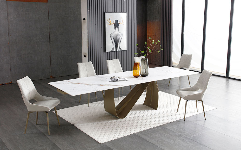 TABLE CALISTA 123 PO | CÉRAMIQUE