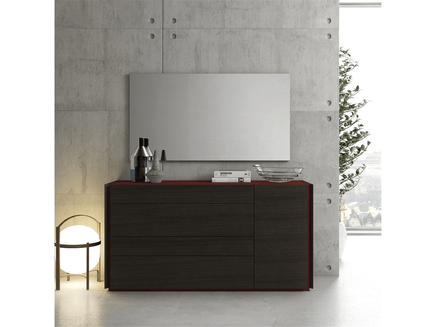 Collection de chambre Porto - Gris