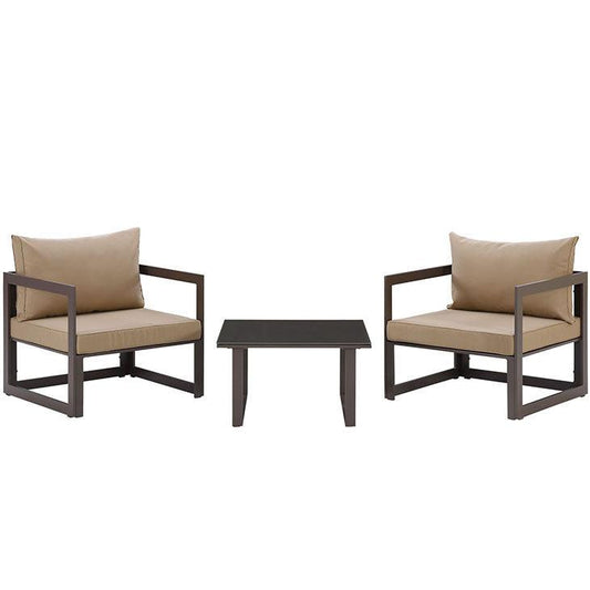 Fortune Series 3 Piece Outdoor Patio Set