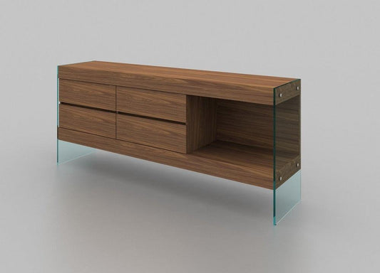 Float Buffet in Walnut - 71W