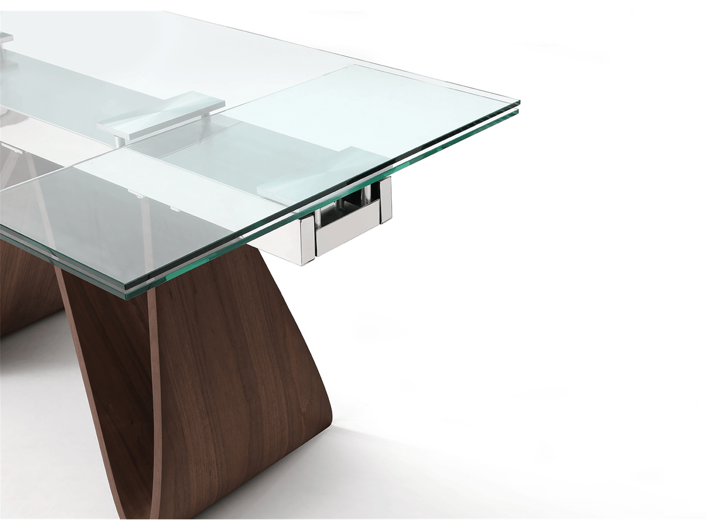 Table à manger extensible Felicity en noyer