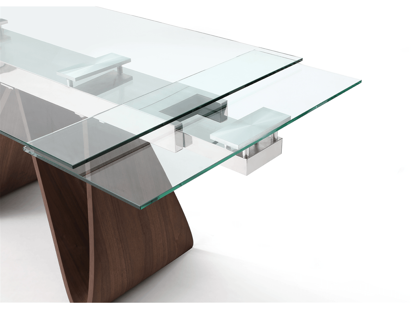 Table à manger extensible Felicity en noyer