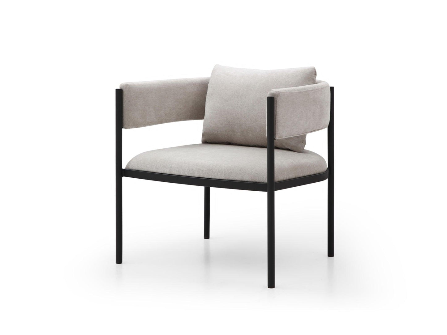 Chaise Sonnie Beige : Lot de 2