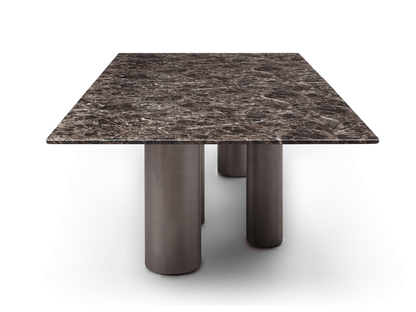Table à manger Hightower en bronze noir