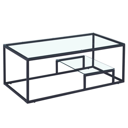 Table basse Enzo noir mat