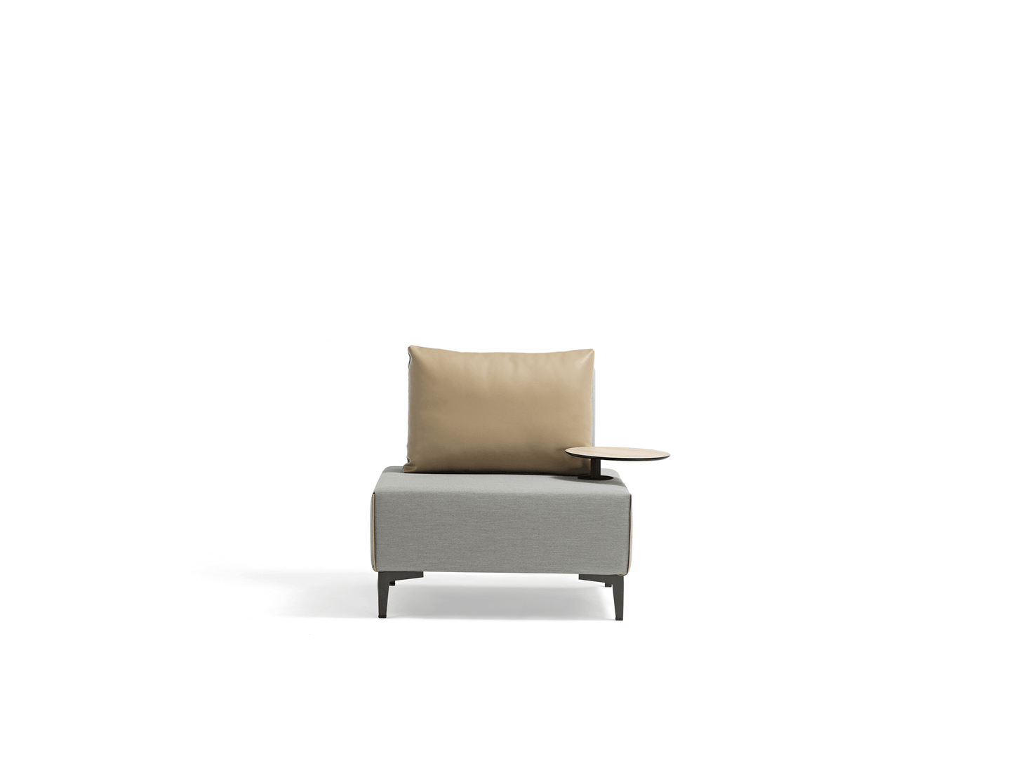 Chaise basse Helvius avec table