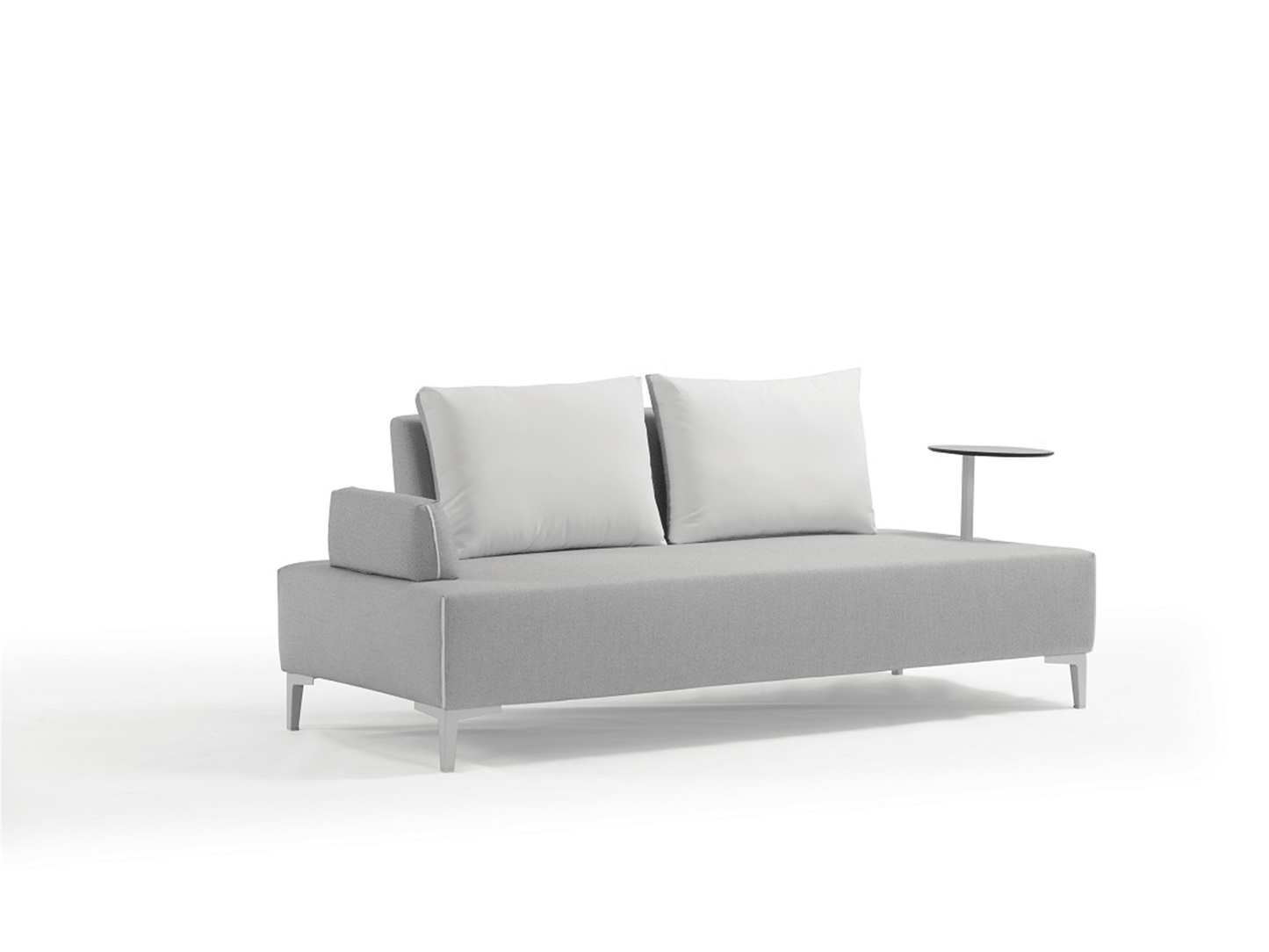 Canapé Helvius avec accoudoirs et table