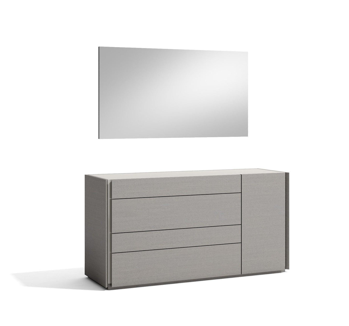 Ensemble de chambre à coucher Stroll Premium en gris