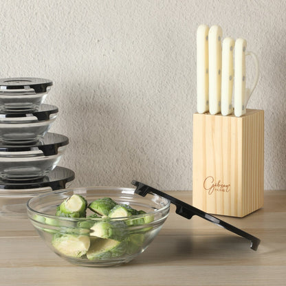 Ensemble de cuisine Gibson Home 74 pièces : ustensiles de cuisine, vaisselle, couverts, ustensiles, rangement et verrerie