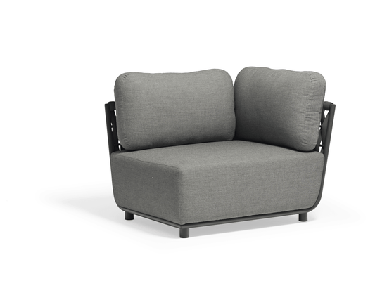 Ayla Outdoor Chair in Dark Grey