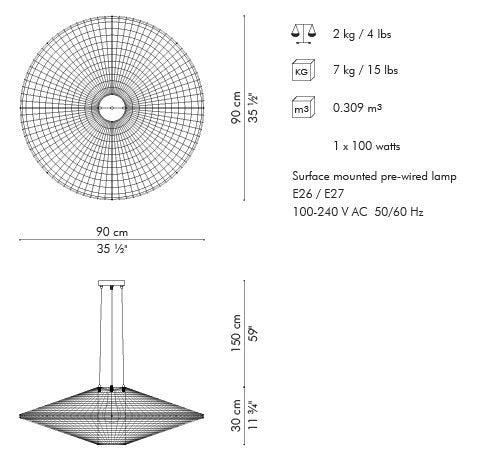 LAMPE À DISQUE HALO