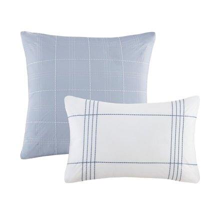 Ensemble de couette surdimensionnée en coton jacquard Harbor House Morgan, 6 pièces