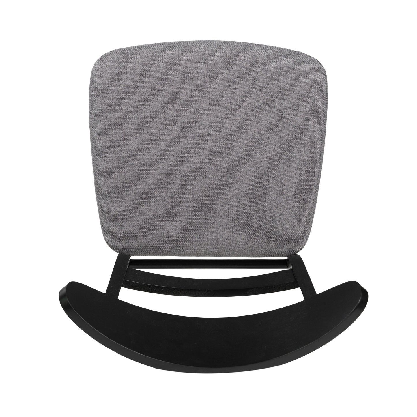 Chaise de salle à manger Abrielle en bois d'hévéa rembourrée de style milieu de siècle (lot de 2) par Christopher Knight Home