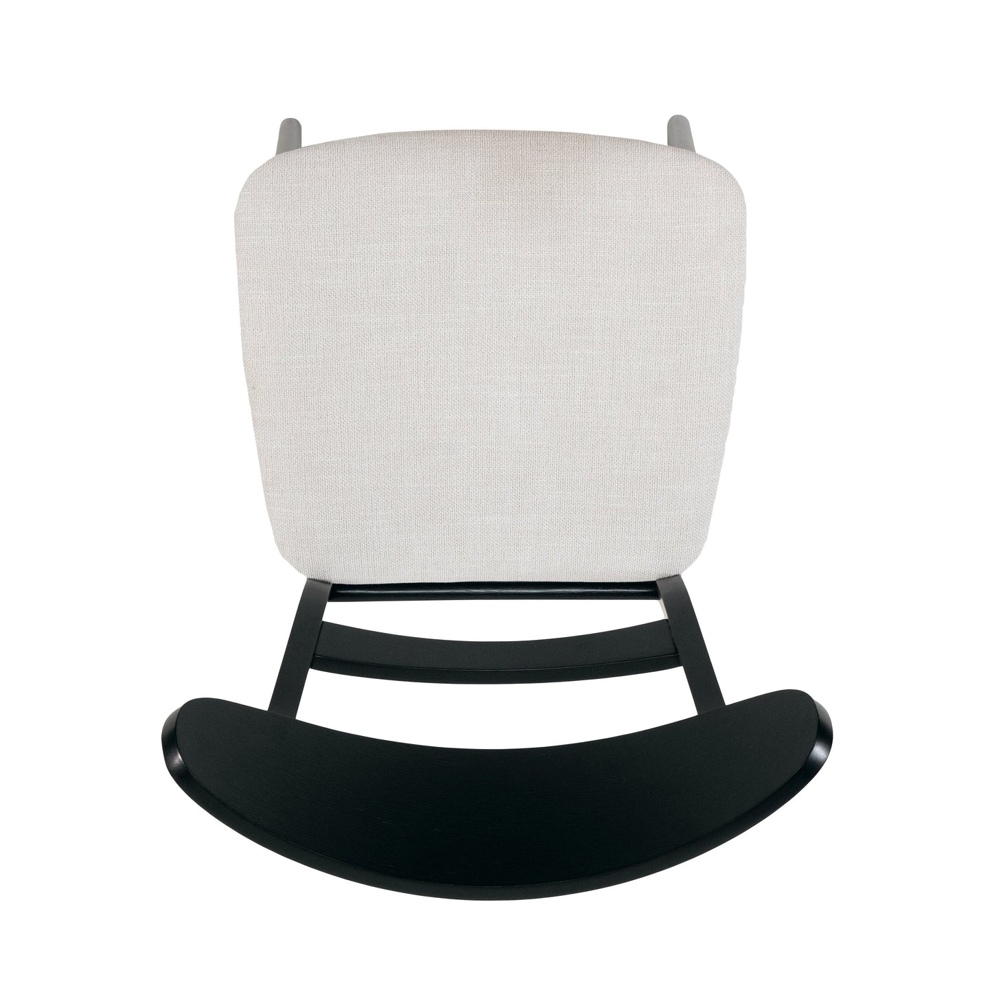 Chaise de salle à manger Abrielle en bois d'hévéa rembourrée de style milieu de siècle (lot de 2) par Christopher Knight Home