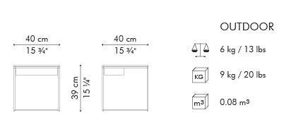TABLE D'APPOINT BASSE KAJA
