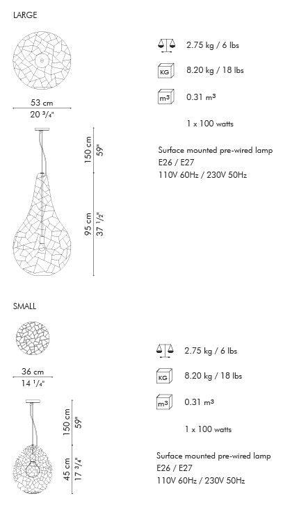 KRIS KROS HANGING LAMP