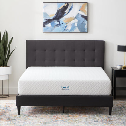 Matelas Lucid Firm en mousse à mémoire de forme avec gel de 10 pouces