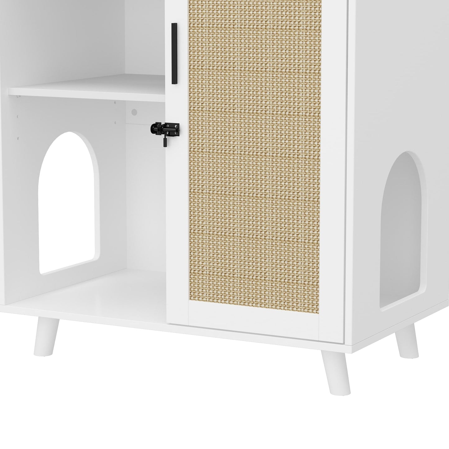 Enceinte de bac à litière pour chat Meubles Table d'appoint Canapé Table