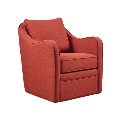 Fauteuil pivotant incurvé rembourré Madison Park Betty