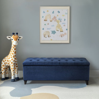 Banc de rangement rembourré à plateau capitonné Madison Park Sasha