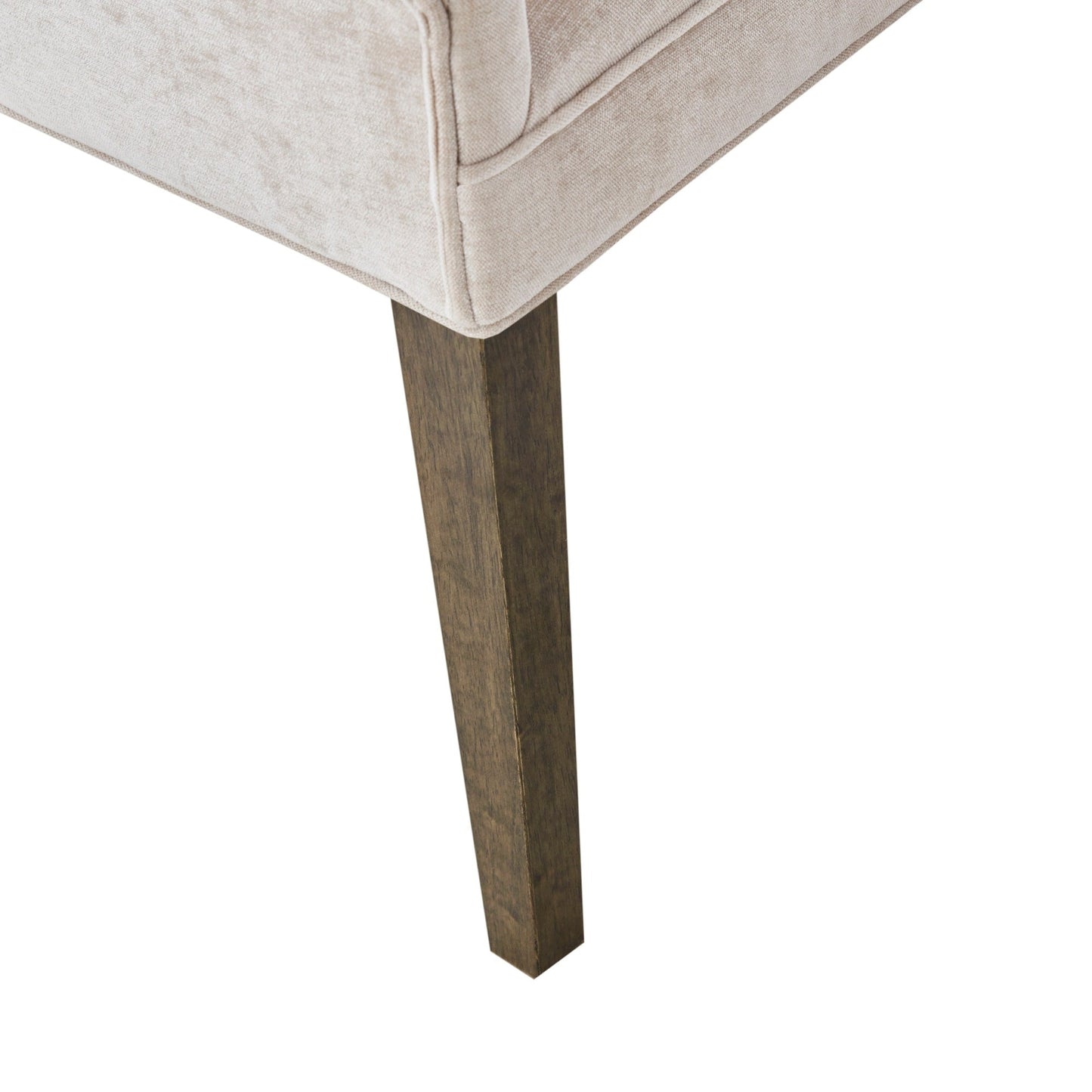 Chaises de salle à manger rembourrées Madison Park Signature Ultra avec pieds en bois (lot de 2) - N/A