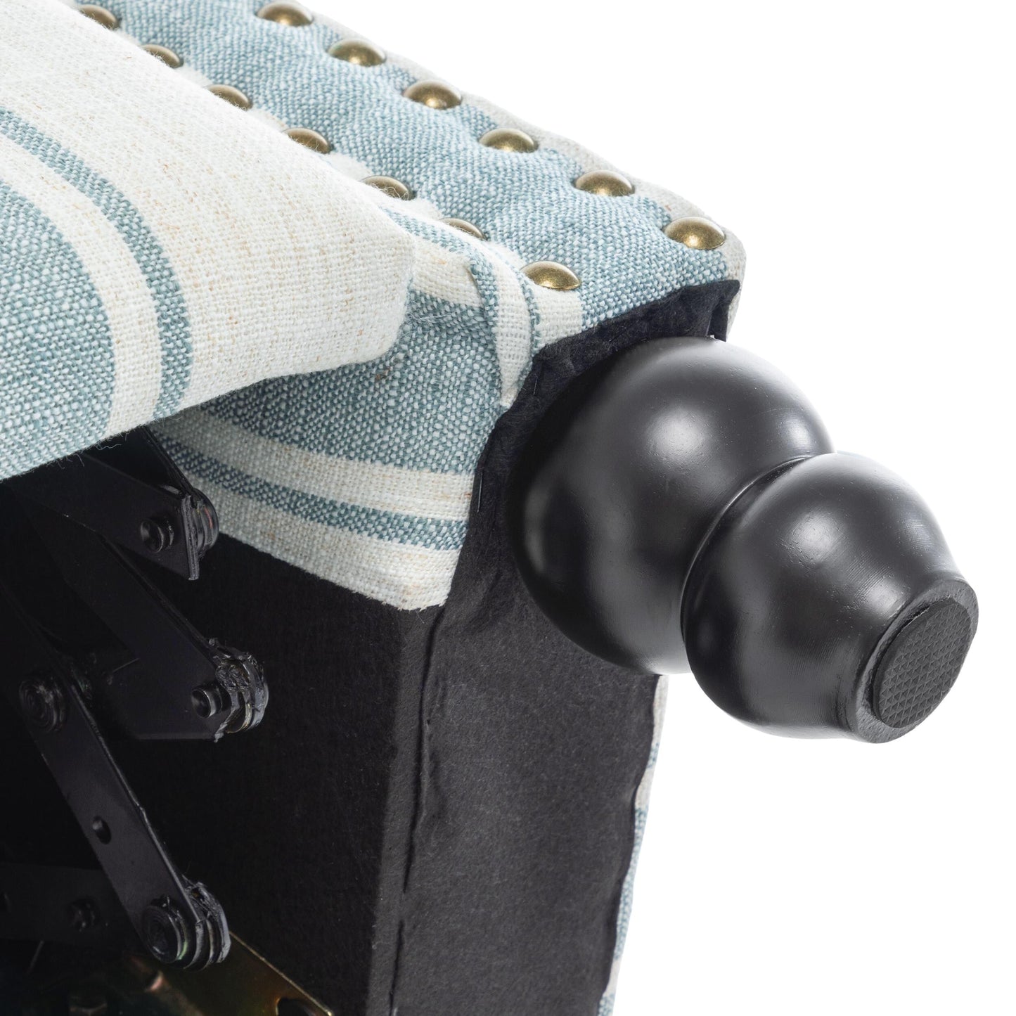 Fauteuils inclinables manuels avec garniture cloutée