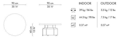 TABLE BASSE MASON