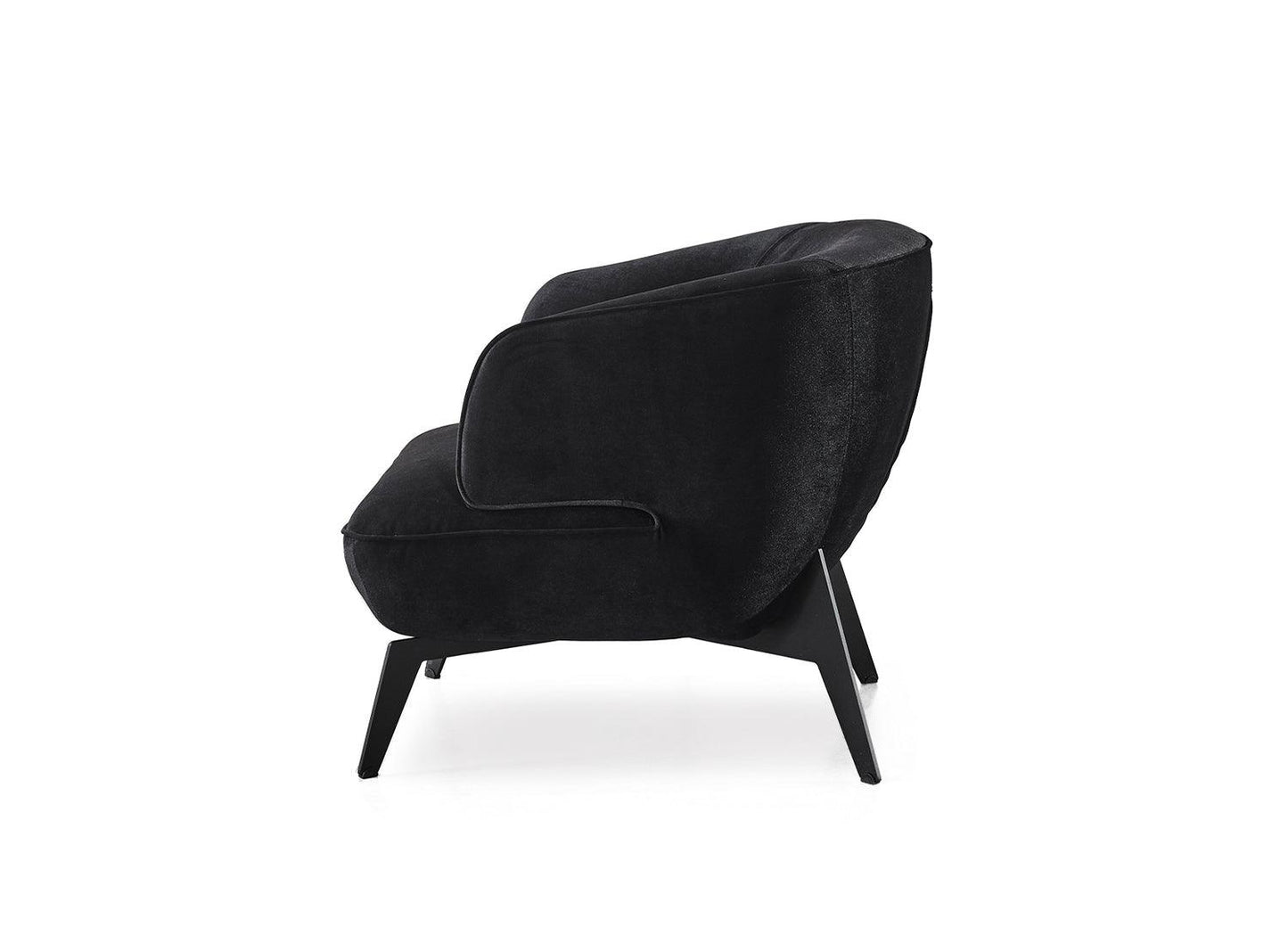 Fauteuil d'appoint Emmet noir