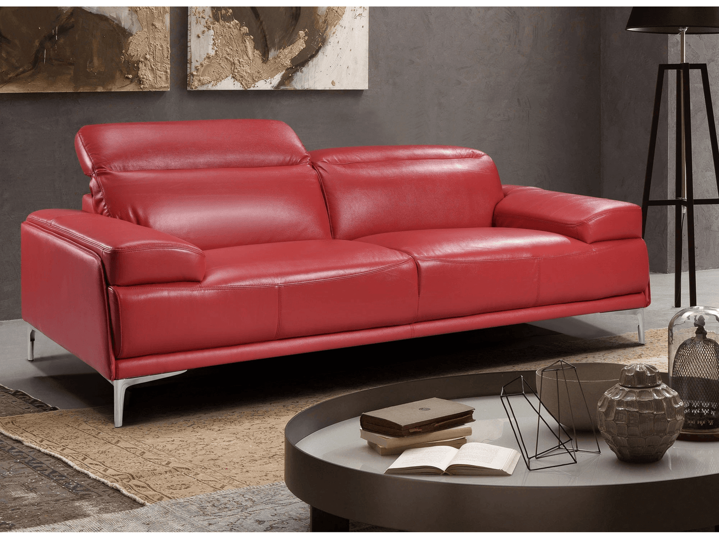 Canapé Archlight rouge