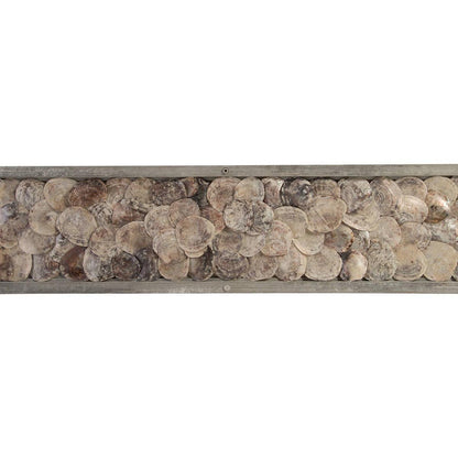 Shell Console Table w/Glass