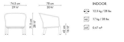 PARCHMENT EASY ARMCHAIR
