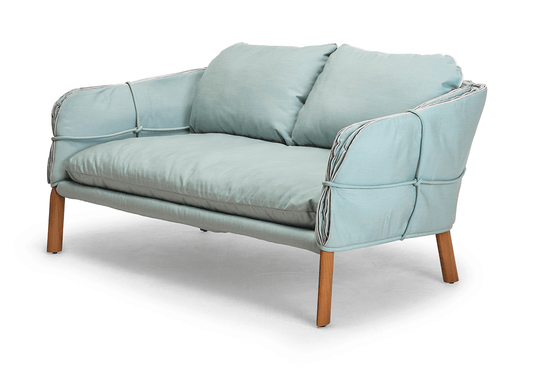 PARCHMENT LOVESEAT