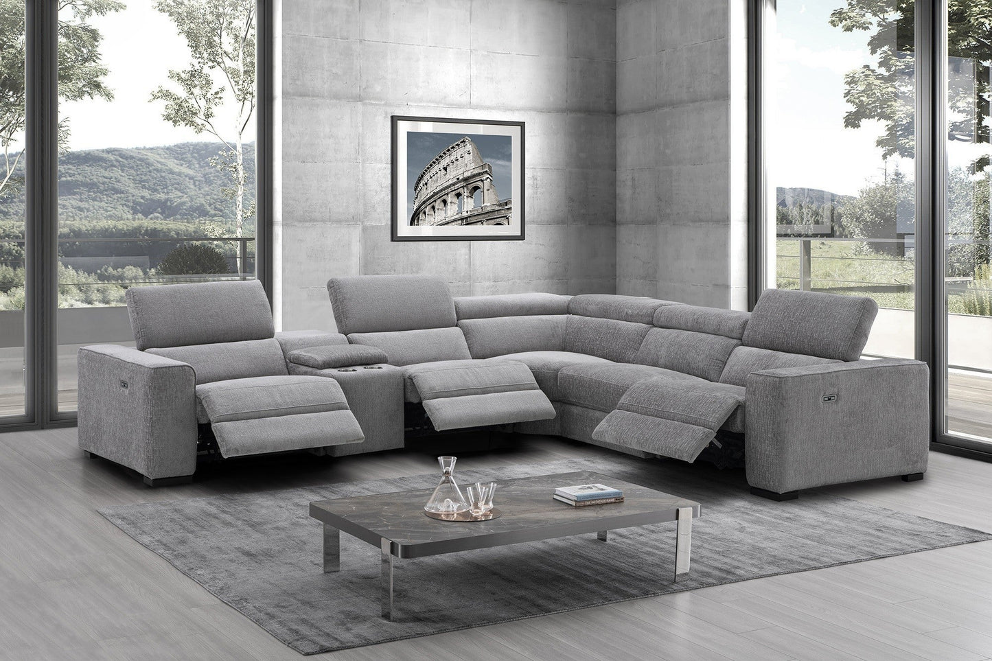 RICARDO RECLINER SECTIONAL
