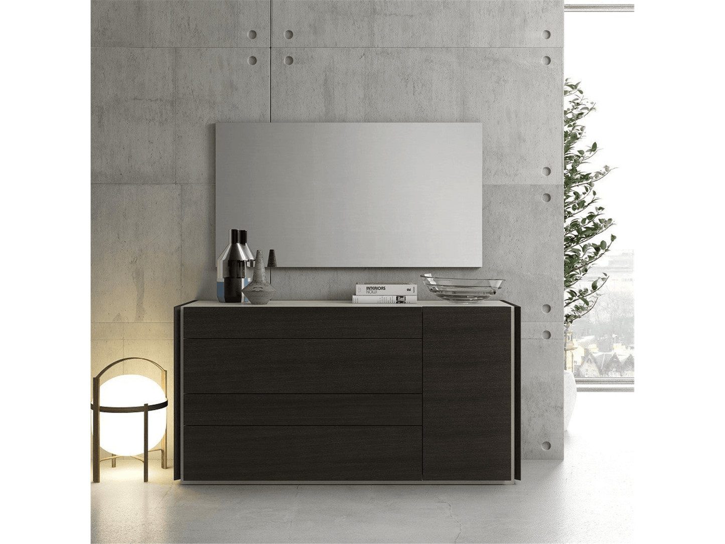Collection de chambre Porto - Gris