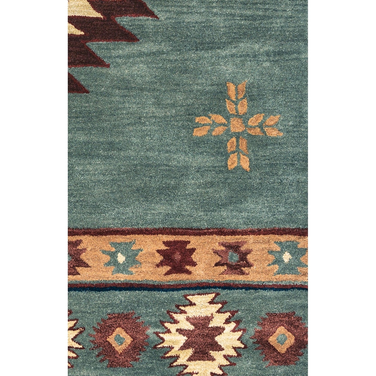 Tapis en laine touffeté à la main Alora Decor Ryder Southwestern