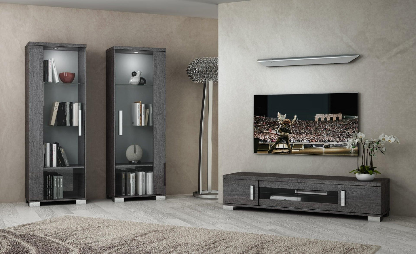 Meuble TV Zenith Gris
