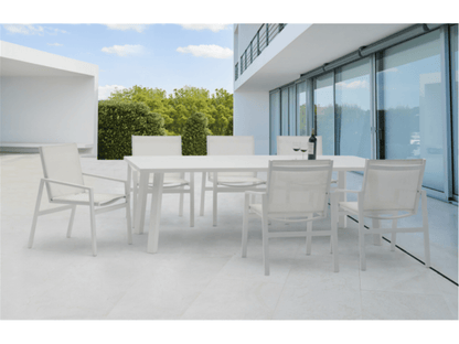 Fauteuil de salle à manger d'extérieur Brynne : lot de 2