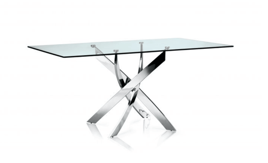 Table à manger rectangulaire Fabiano