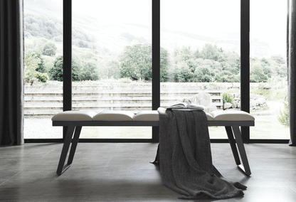 Nathan Bench in Dark Gray