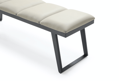 Nathan Bench in Dark Gray