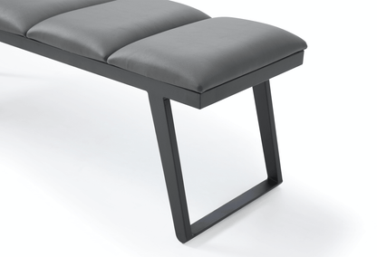 Nathan Bench in Dark Gray
