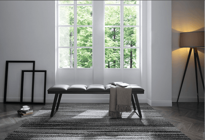 Nathan Bench in Dark Gray