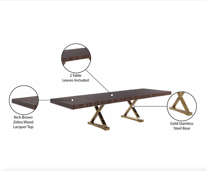 Table à manger extensible à 2 abattants Exceed