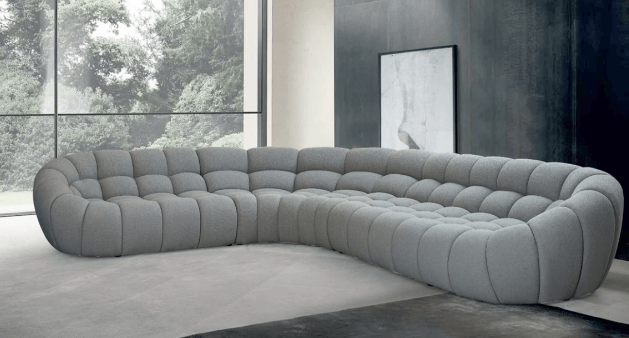 Tissu sectionnel Luzmina 204 po 