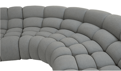 Tissu sectionnel Luzmina 204 po 