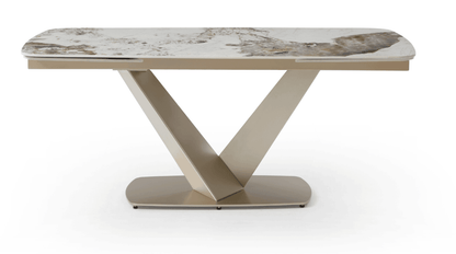 Table à manger en céramique Niah 110 po