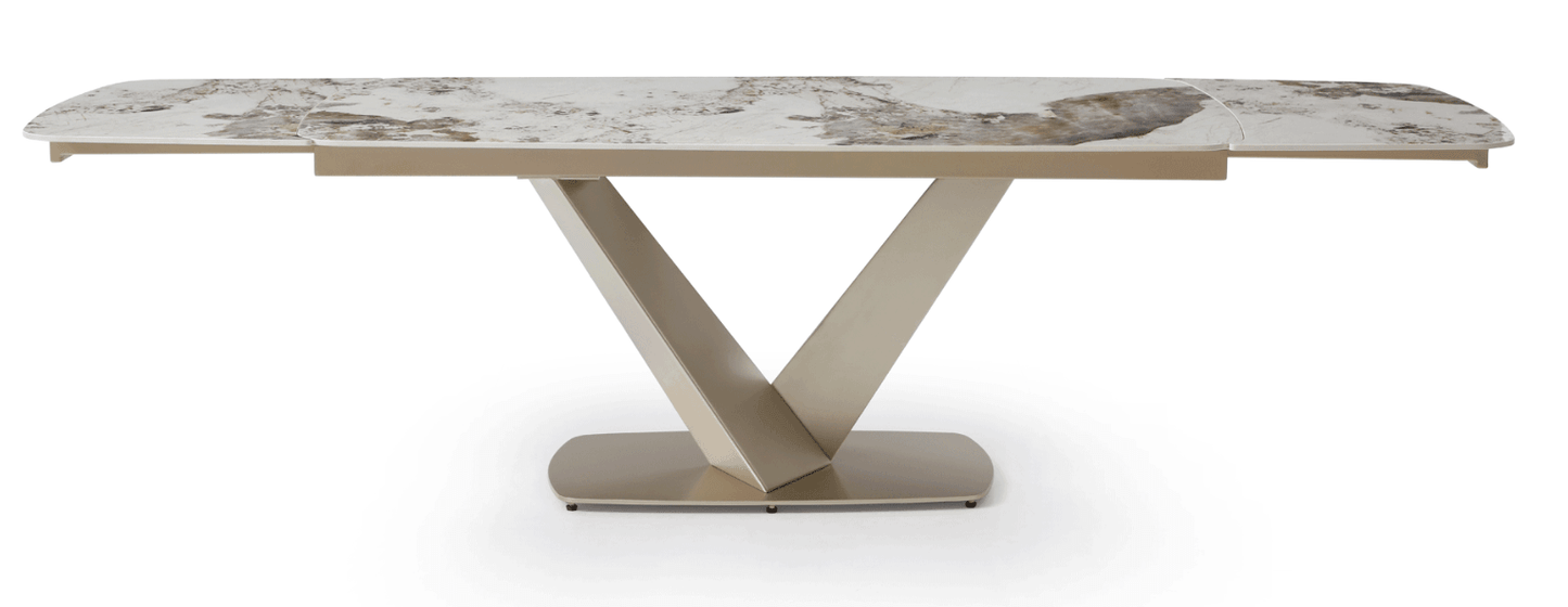 Table à manger en céramique Niah 110 po