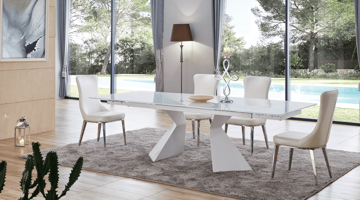Table à manger extensible Axel 74 - 98