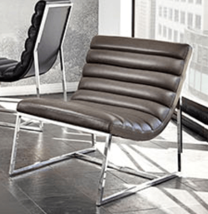 Fauteuil d'appoint Bardo en gris