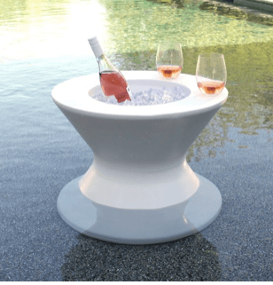 InPool End table-cooler